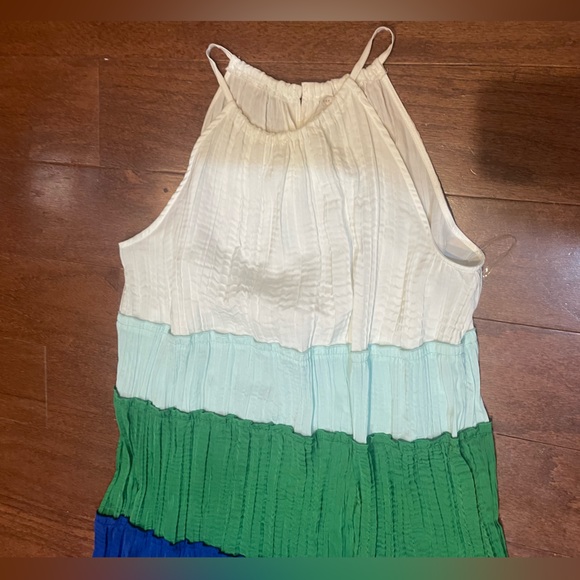 C EST. 1946 Women's Green White Maxi dress Size Large - Picture 4 of 4